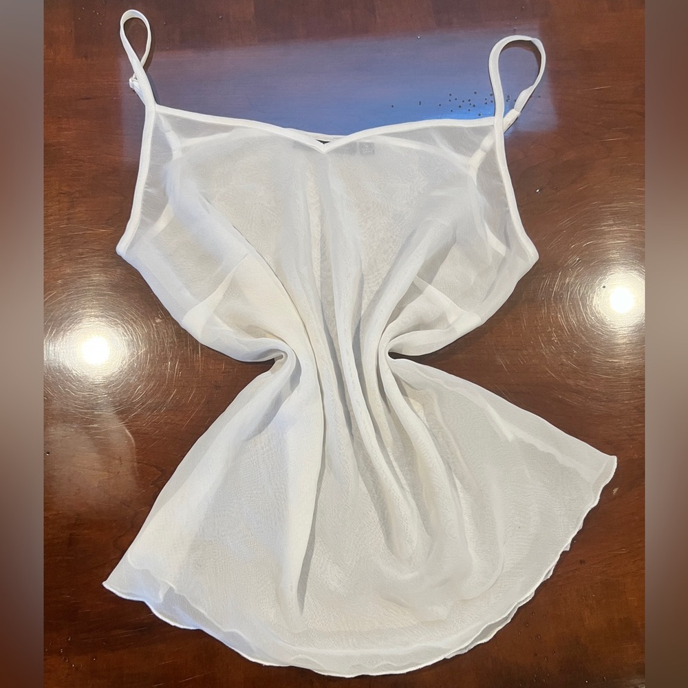 Notations Sheer Top